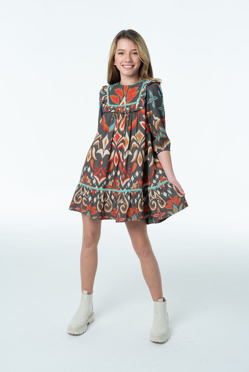 Blair Tapestry Dress-Briton Court