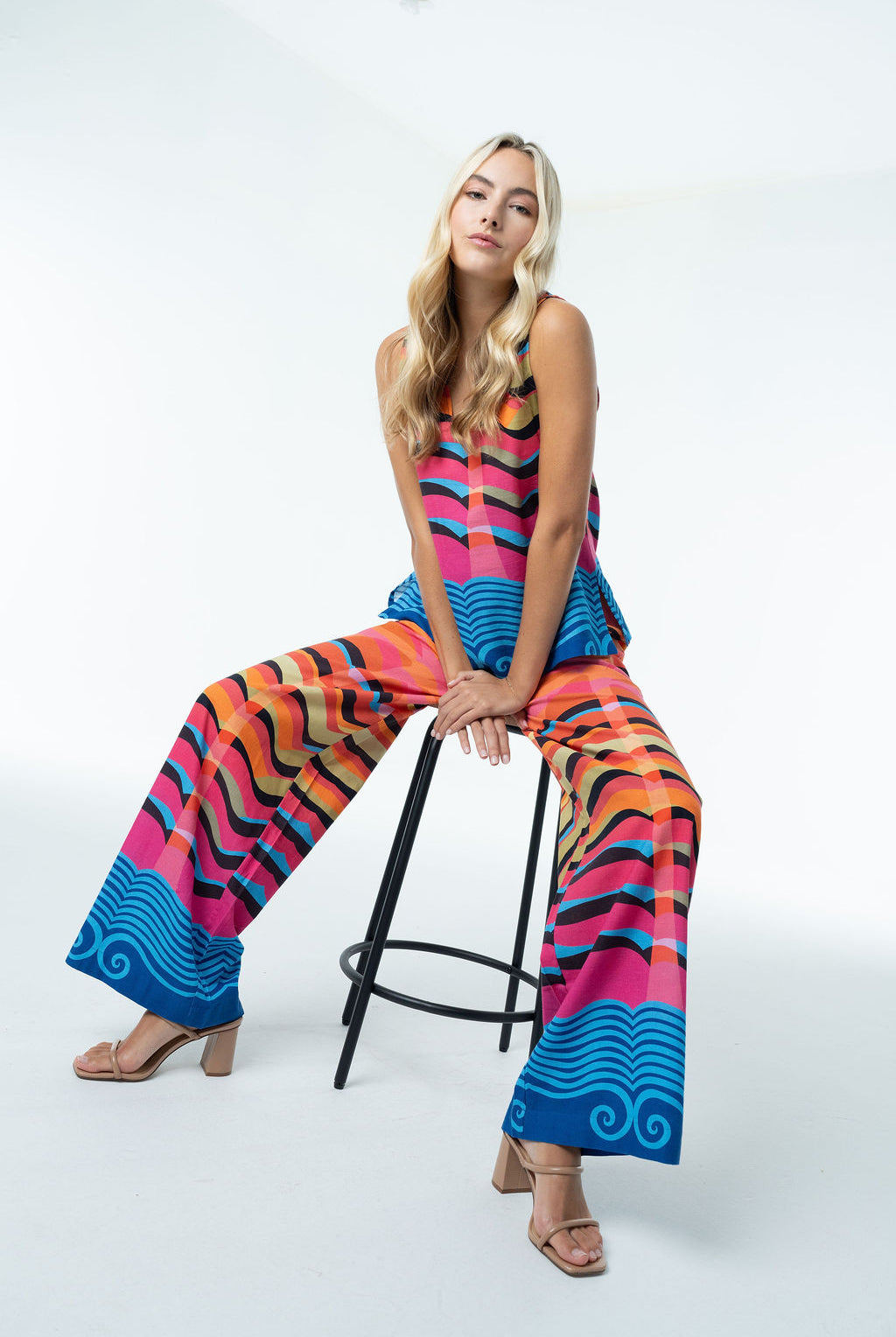 Sarah Linen Pant-Briton Court