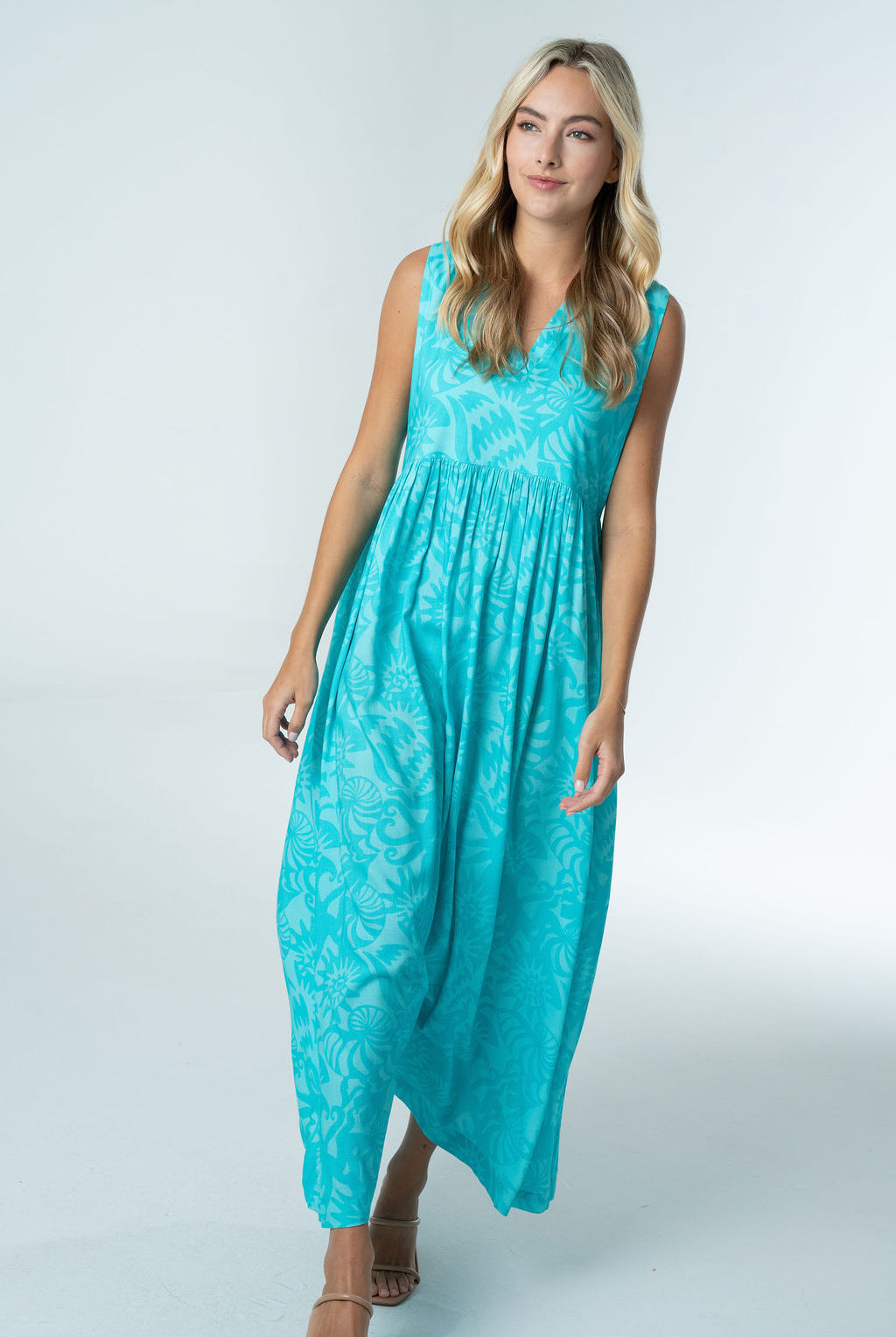 Jenny Sleeveless Maxi-Briton Court
