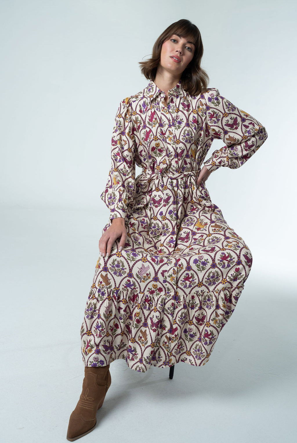 Dakota Maxi Dress-Briton Court