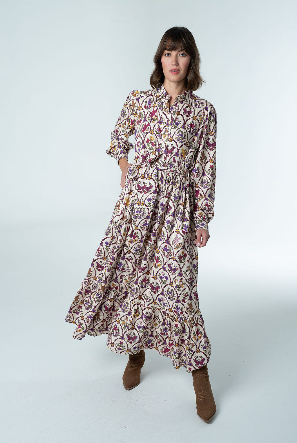 Dakota Maxi Dress-Briton Court