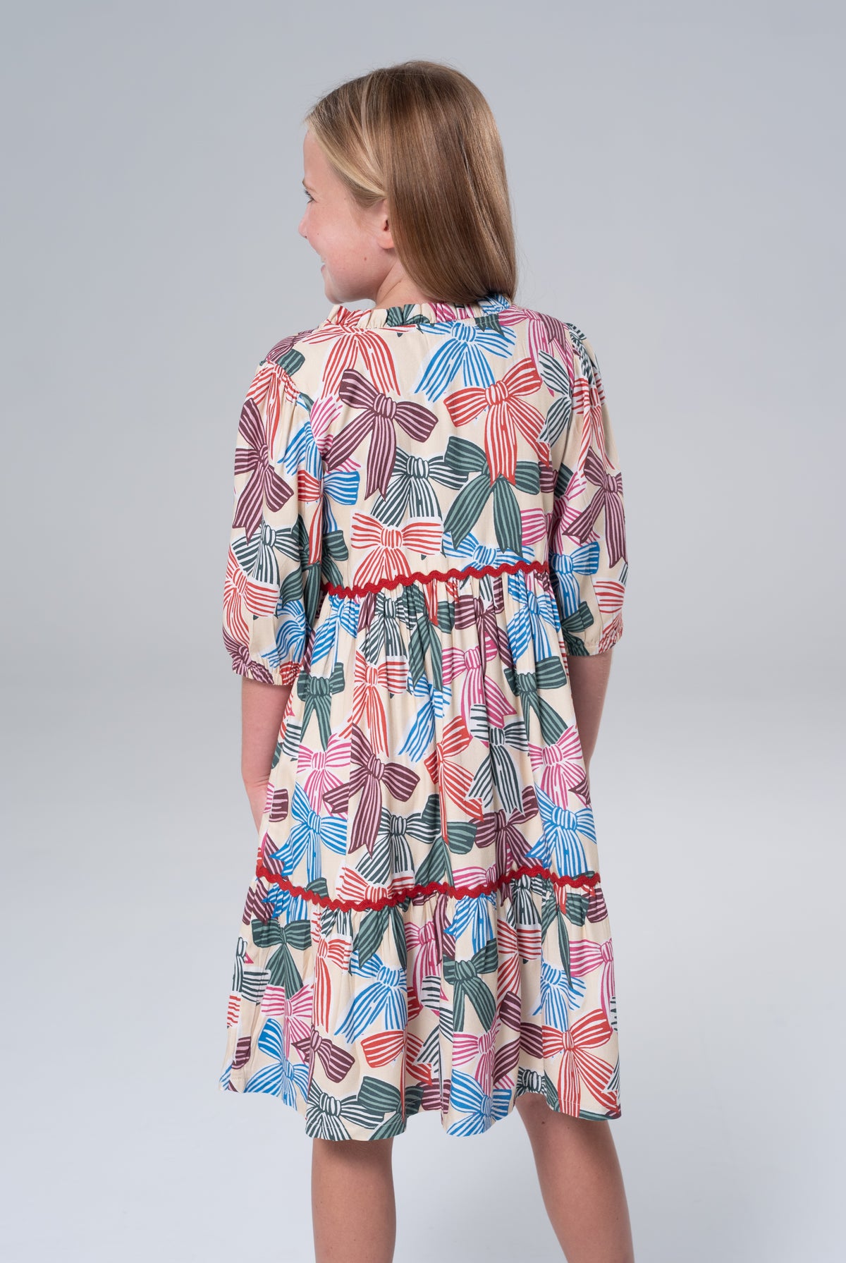 Hattie Bows Dress-Briton Court