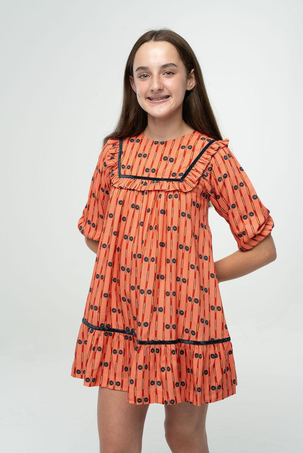 Glory Day Loflin x Briton Court - Girls Blair Dress (Pre-Order)-Briton Court