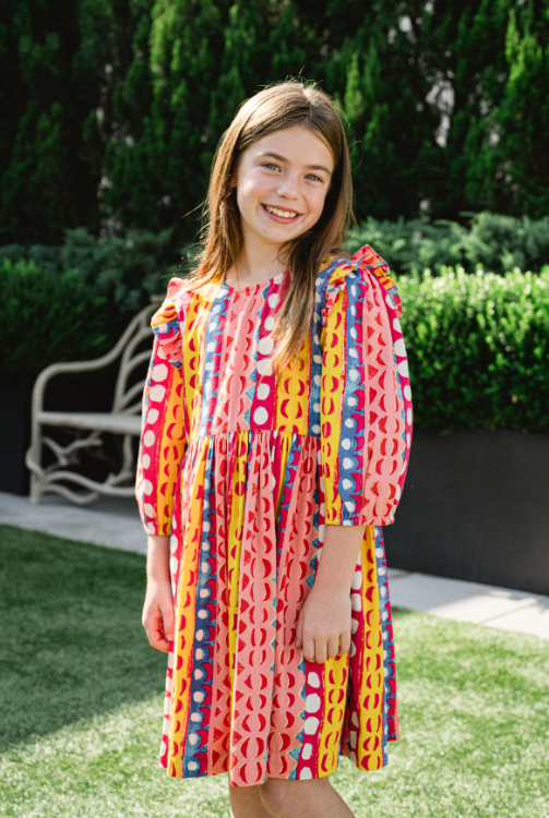 Girls Aspen Dress-Briton Court
