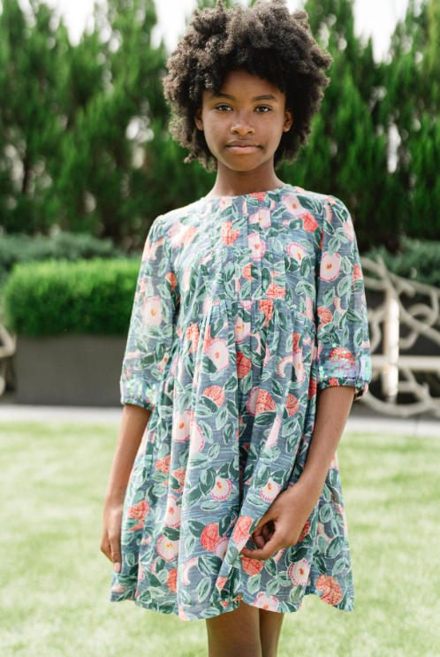 Girls Eva Dress-Briton Court