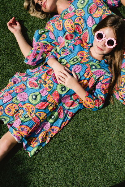 Girls Savannah Dress-Briton Court