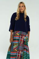 Sophia Sweater | Navy-Briton Court