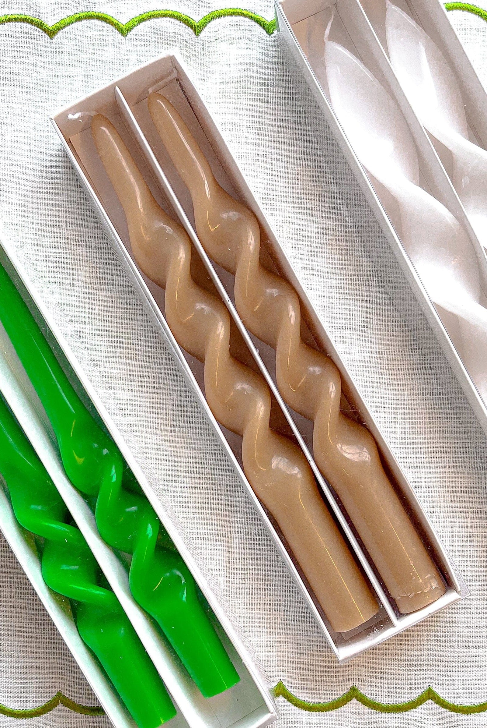 Caramel Swirl Candle - Pack of 2-Briton Court