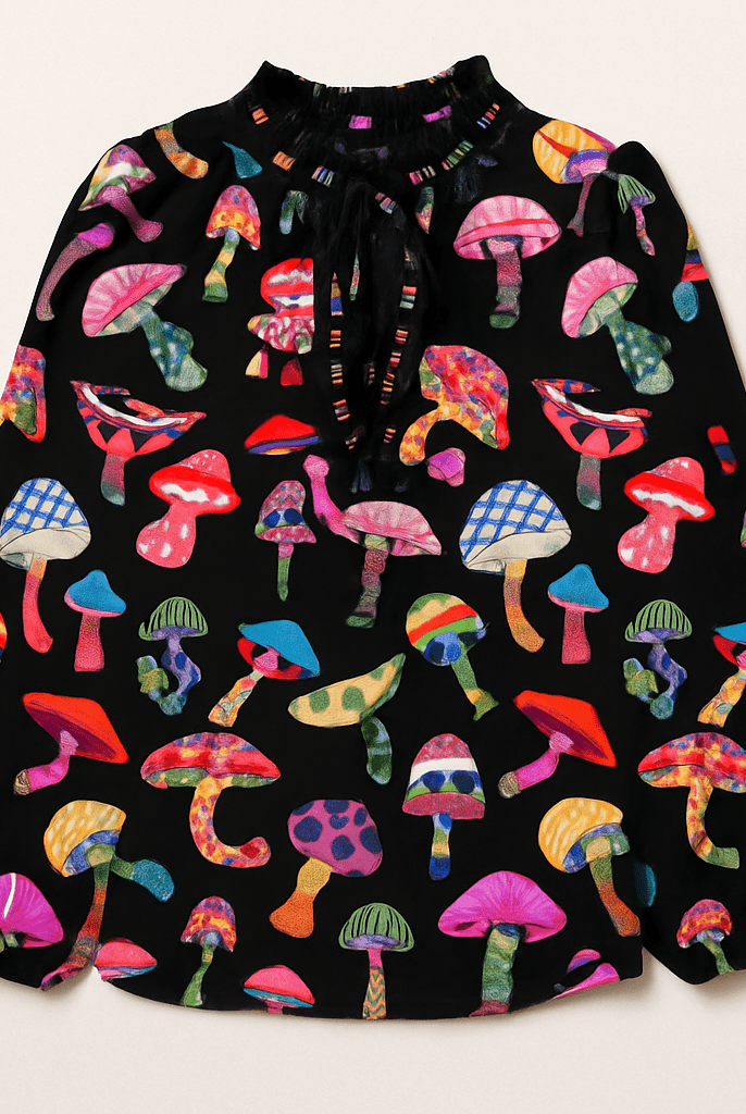 Nora Blouse - Mushroom-Briton Court