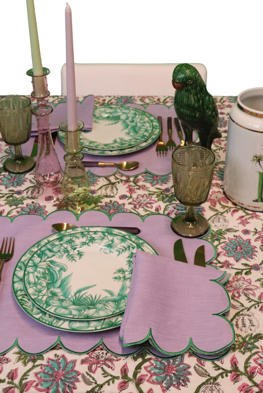 Olive Leaf Goblet - Set of 4-Briton Court