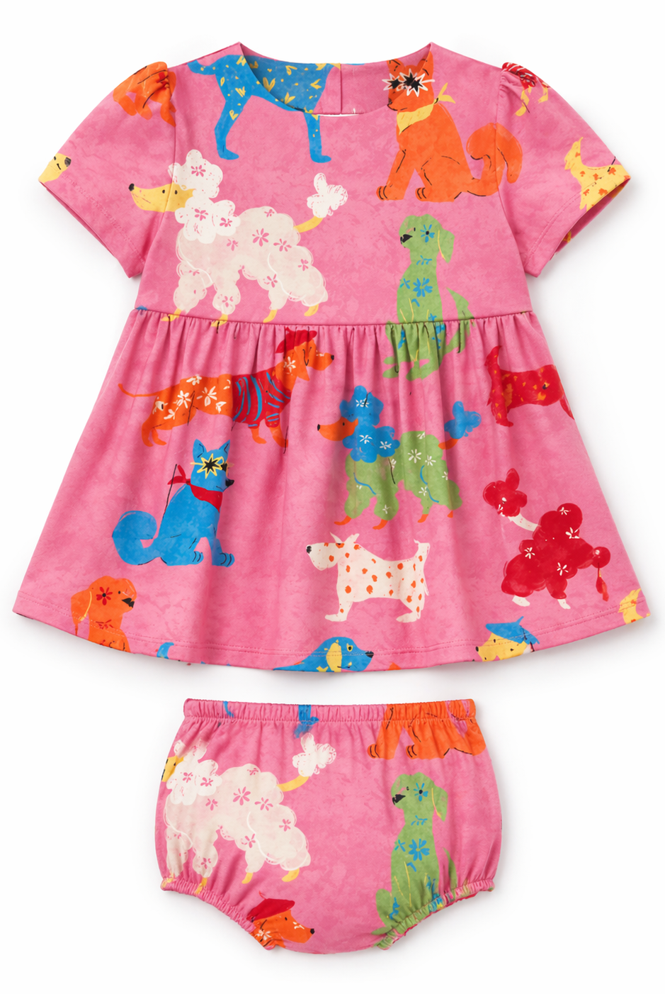 Reagan Puppy Print Set-Briton Court