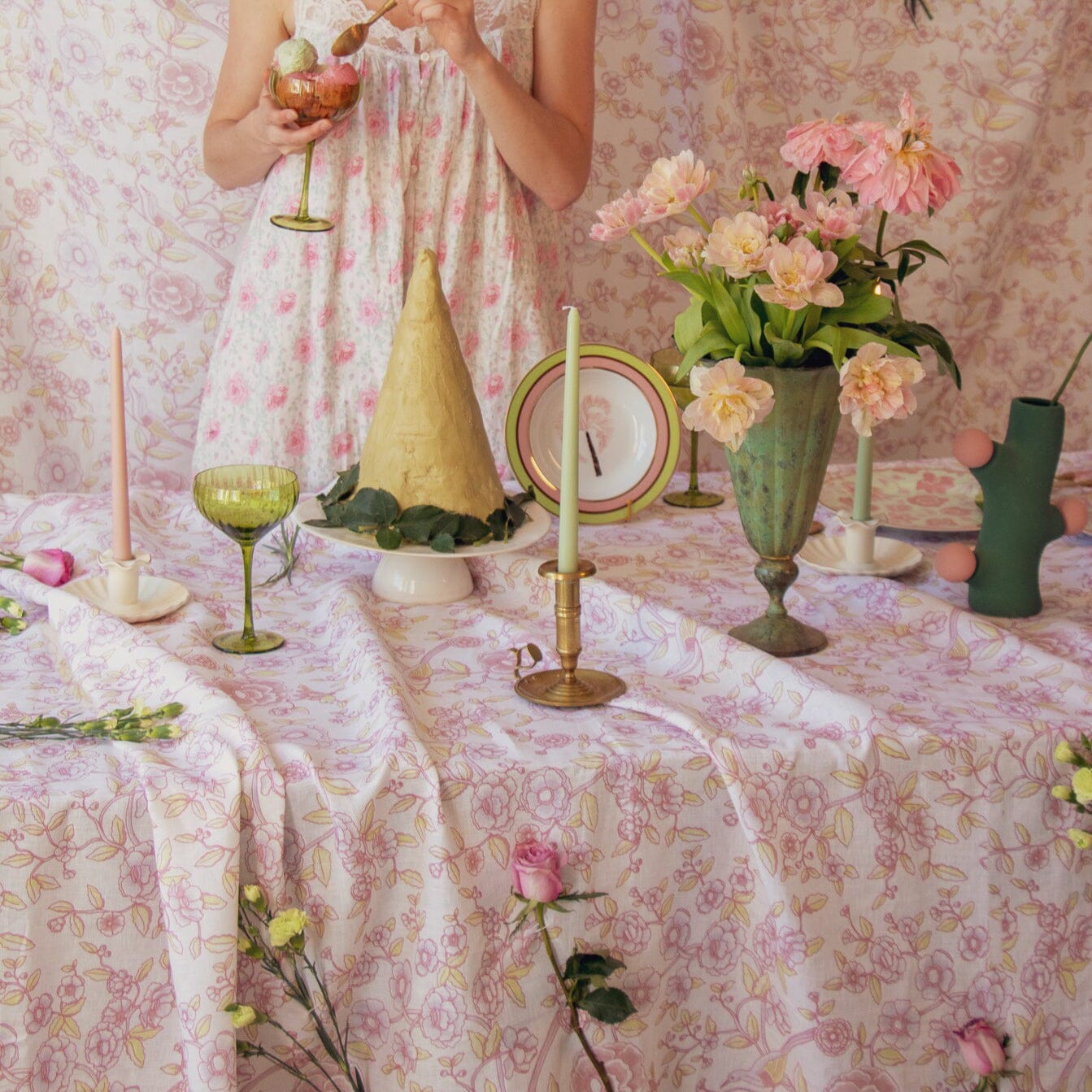 Sage Ribbed Coupe - Set of 4-Briton Court