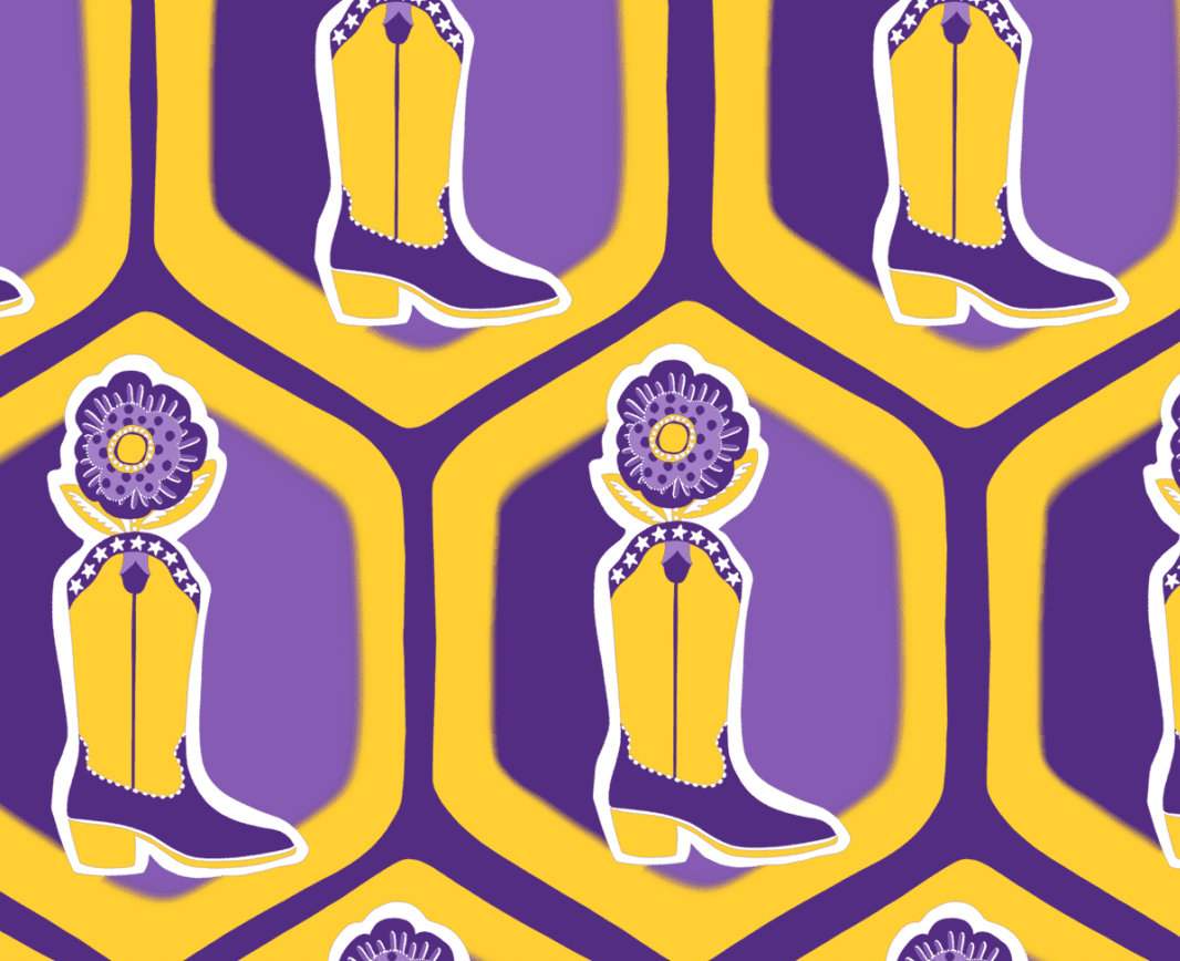 girls boot print dress - briton court