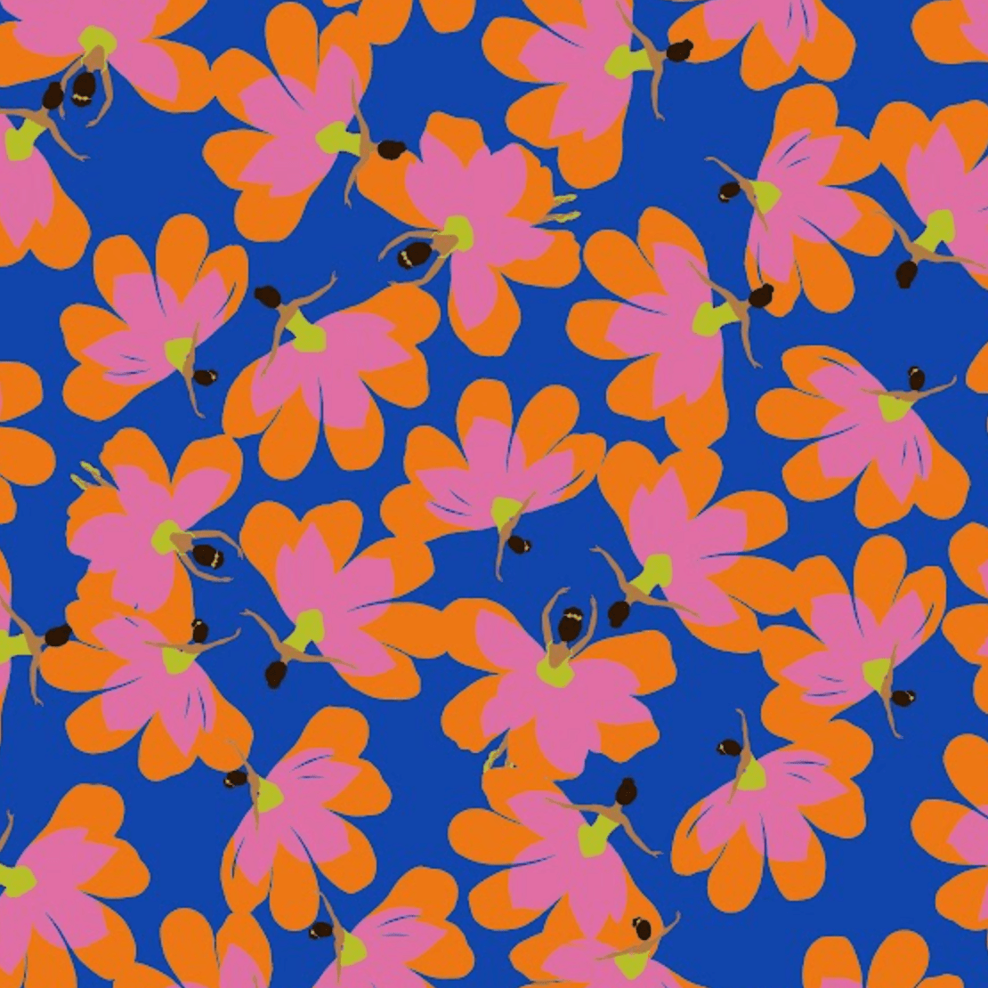 Girls Georgia Ballerina Flower Dress-Briton Court