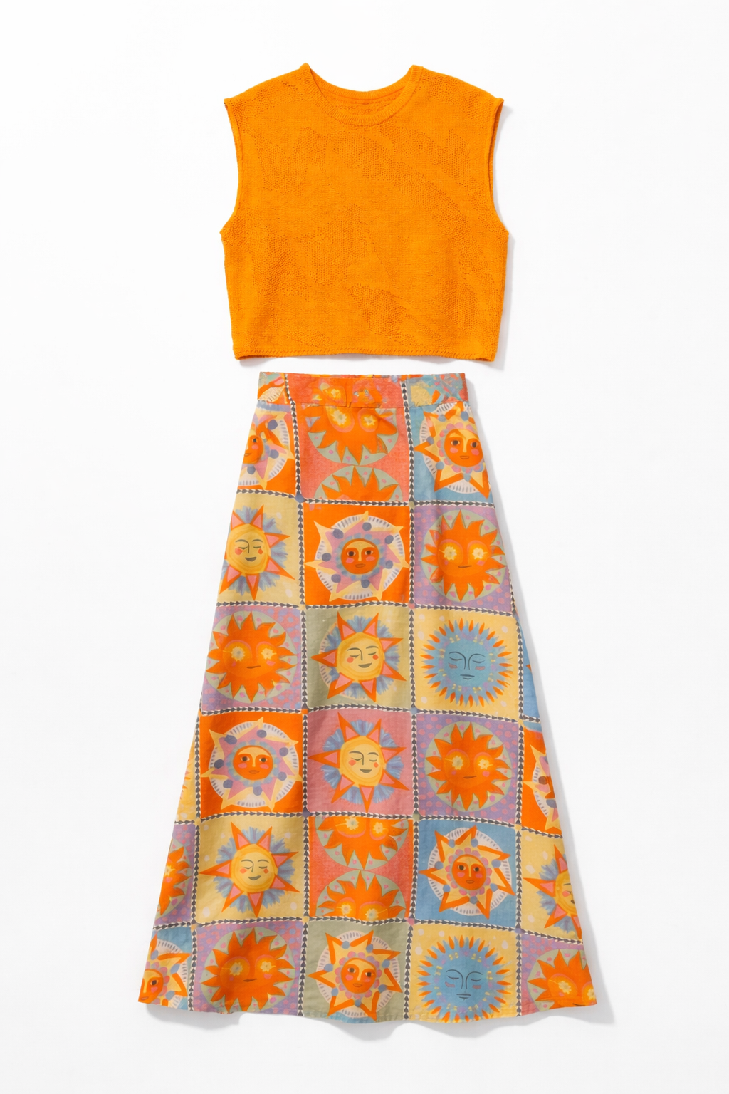 Laura Sleeveless Sweater-Briton Court