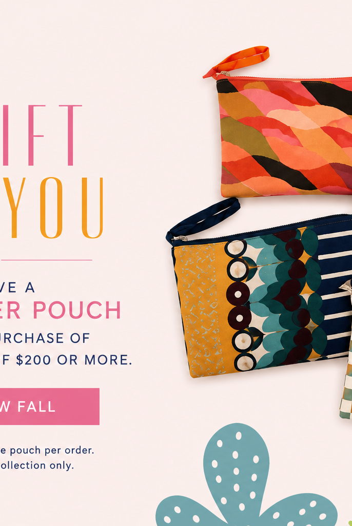 Fall Zipper Pouch — Gift with Purchase-Briton Court