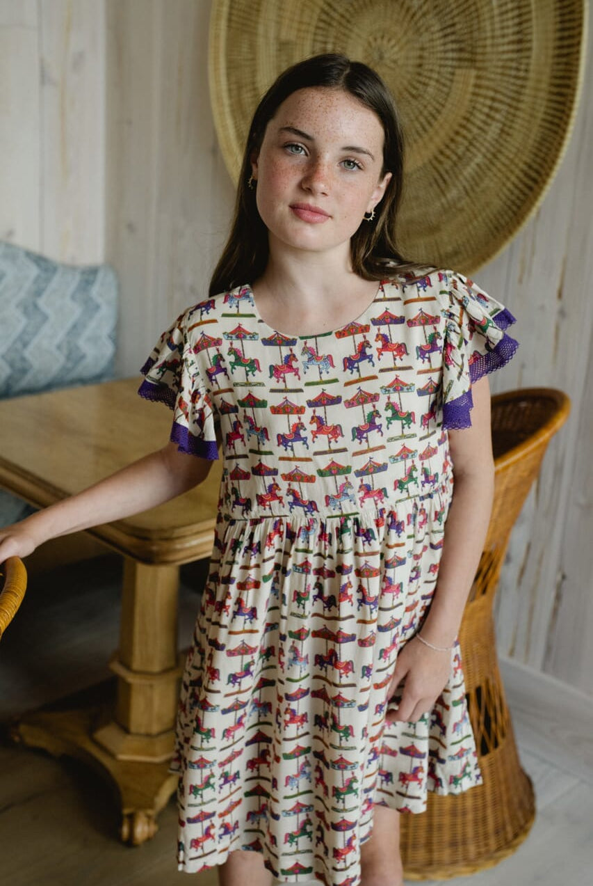 Girls Bella Dress-Briton Court