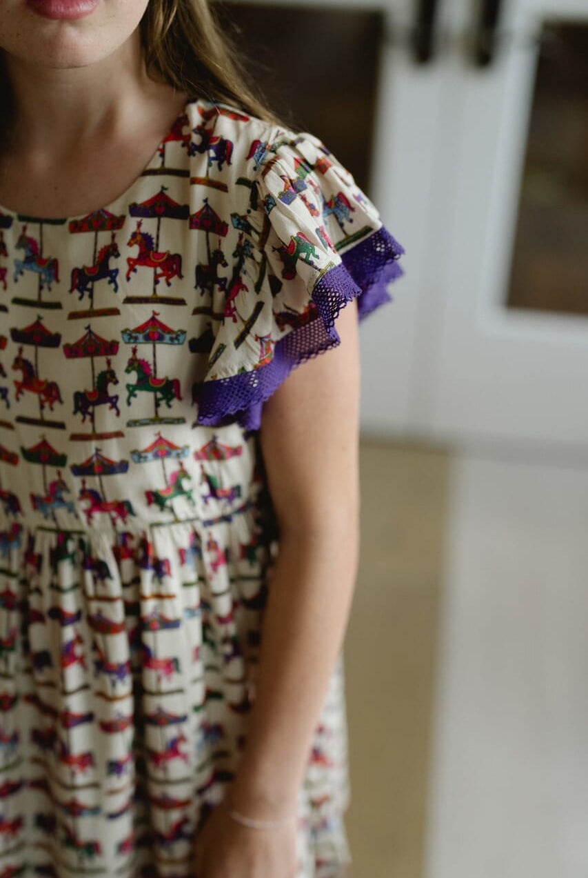 Girls Bella Dress-Briton Court