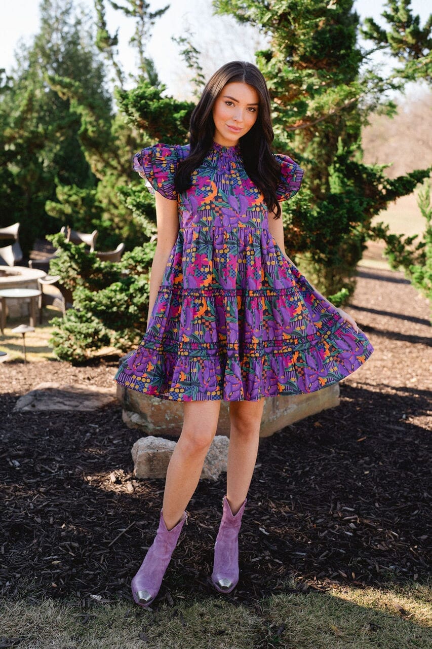 Aubrey Mini Dress-Briton Court