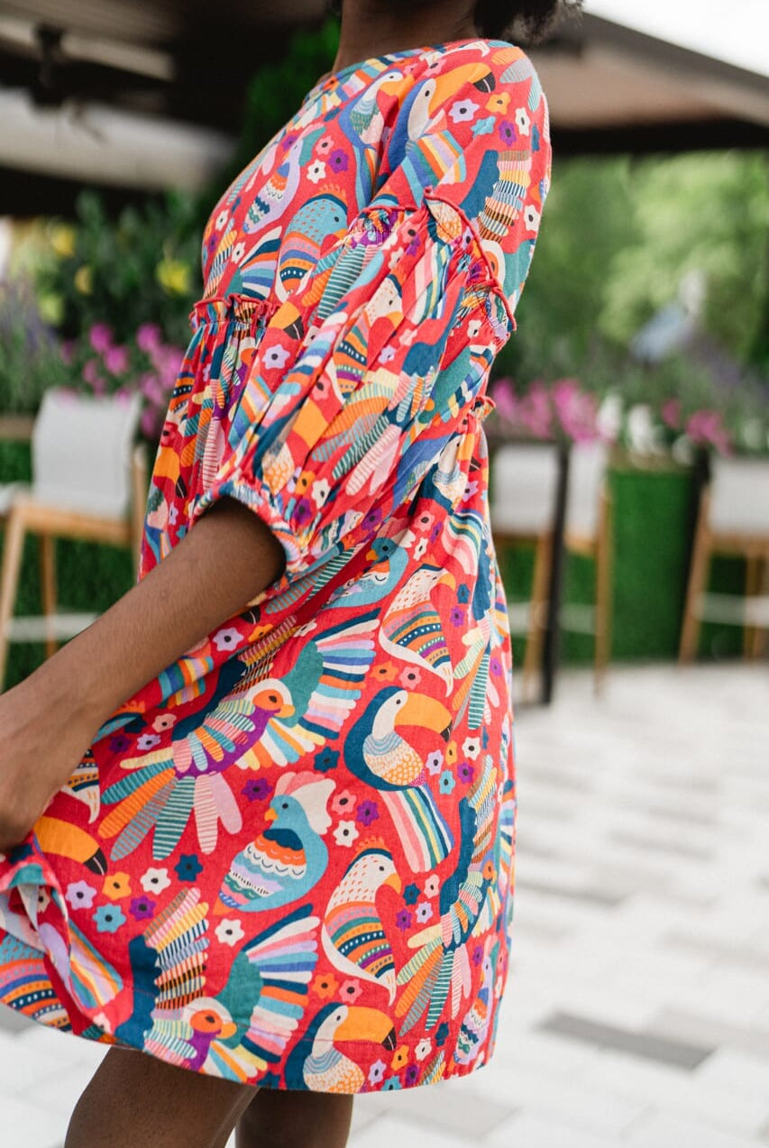 Close up of Briton Court dress