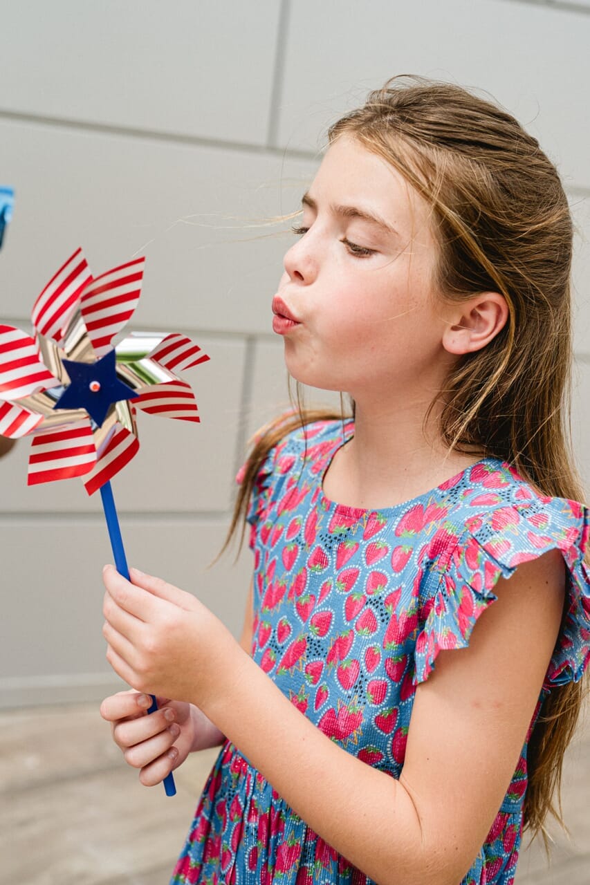 girls strawberry printed dress - briton court