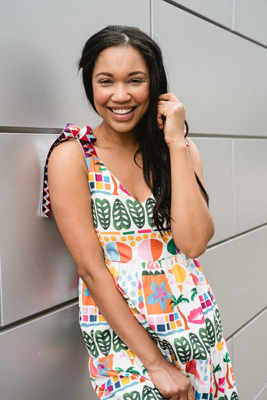 Annie Embroidered Tie Shoulder Maxi Dress-Briton Court