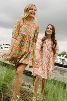 Girls Kenzie Dress-Briton Court