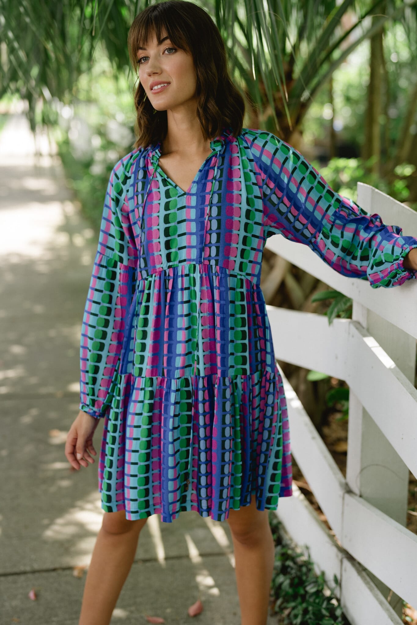 Eliza Dress- Dahlia-Briton Court