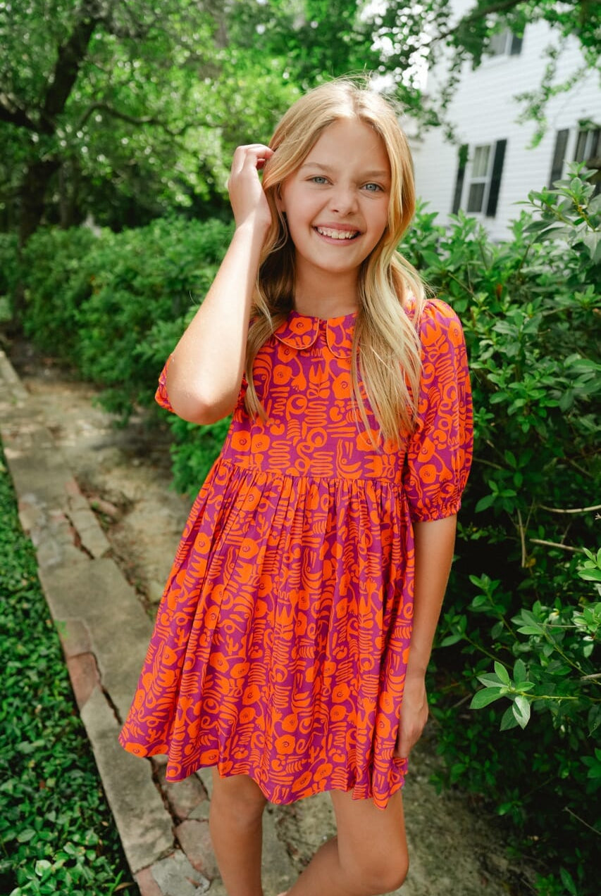 Girls Noel Dress-Briton Court