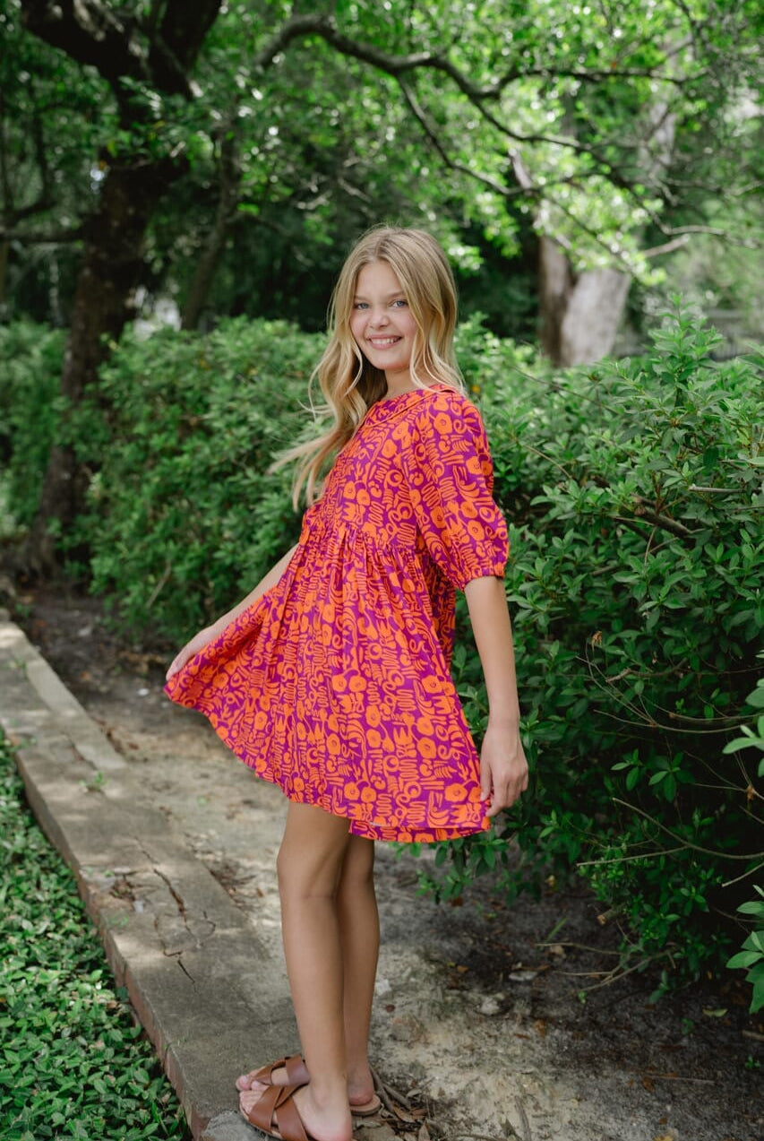 Girls Noel Dress-Briton Court