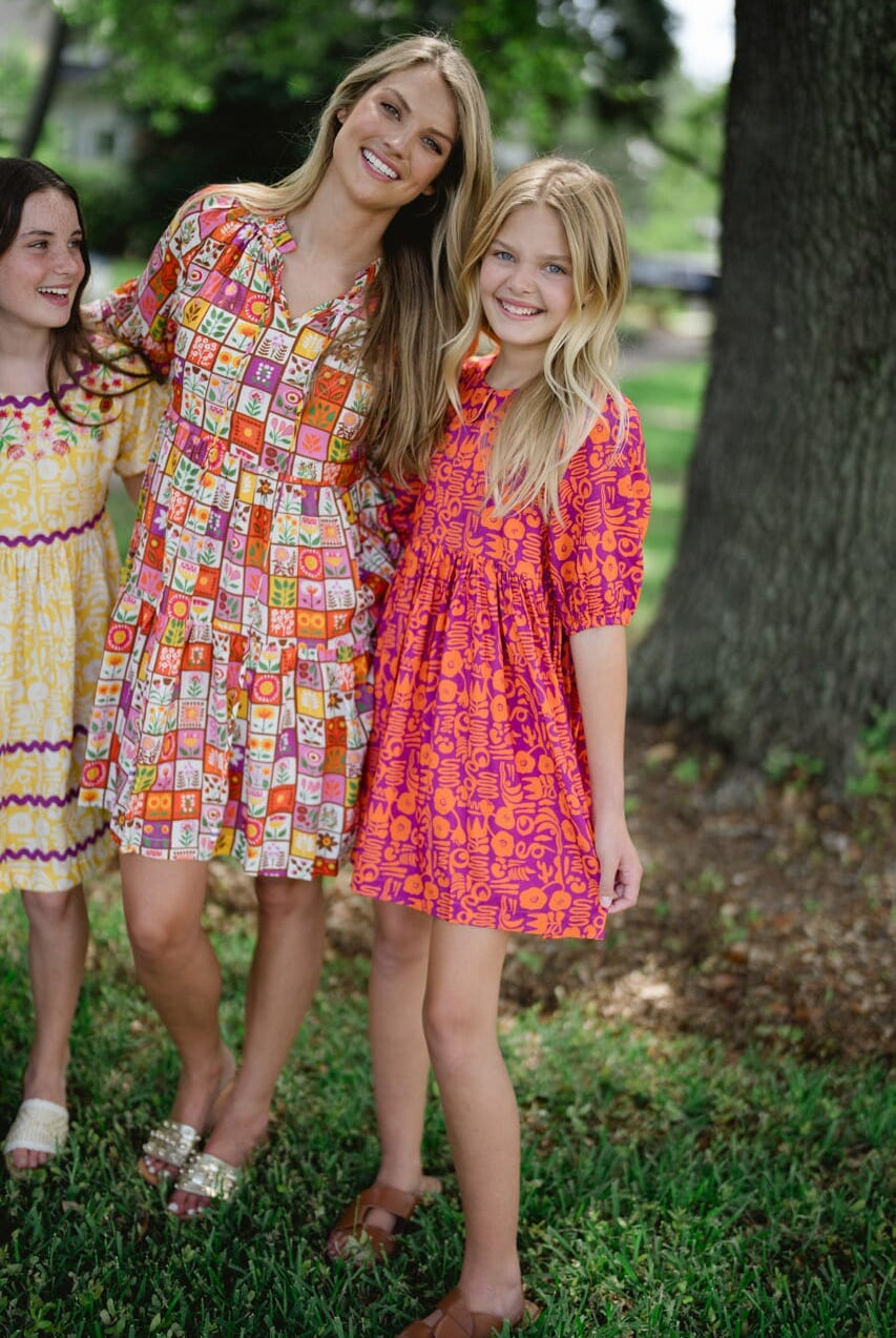 Girls Noel Dress-Briton Court