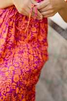 Kayley Midi Dress - Abstract Floral-Briton Court