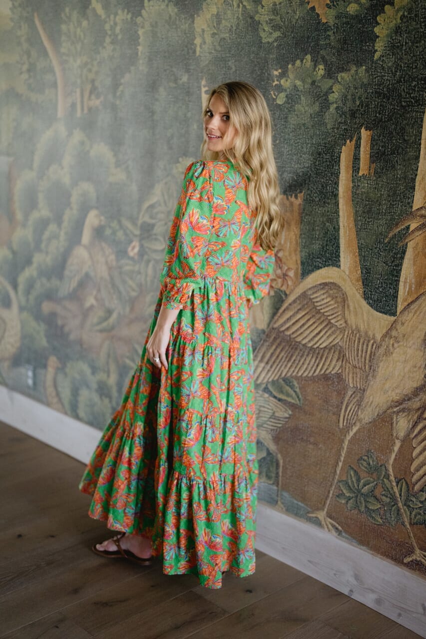 Maria Dobby Maxi Dress-Briton Court