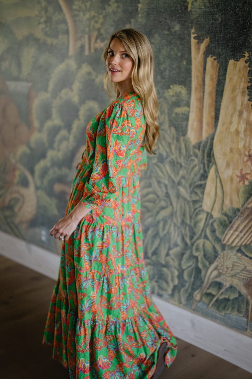 Maria Dobby Maxi Dress-Briton Court