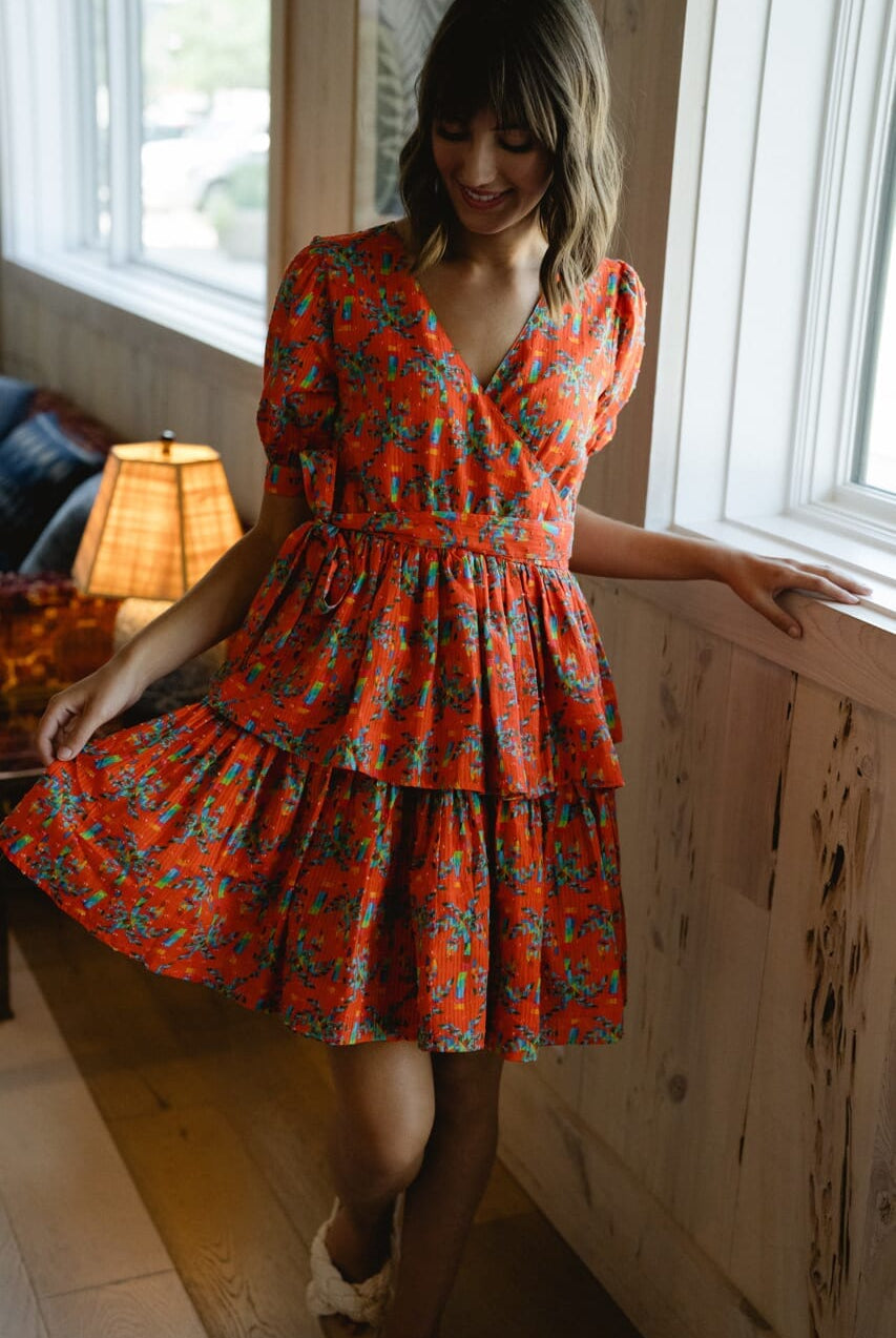 Anabel Wrap Dress-Briton Court