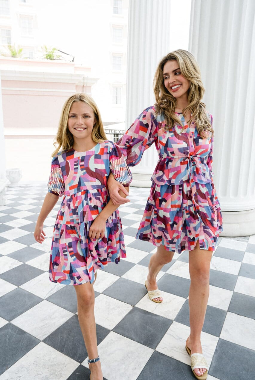 Layla Girls Dress-Briton Court