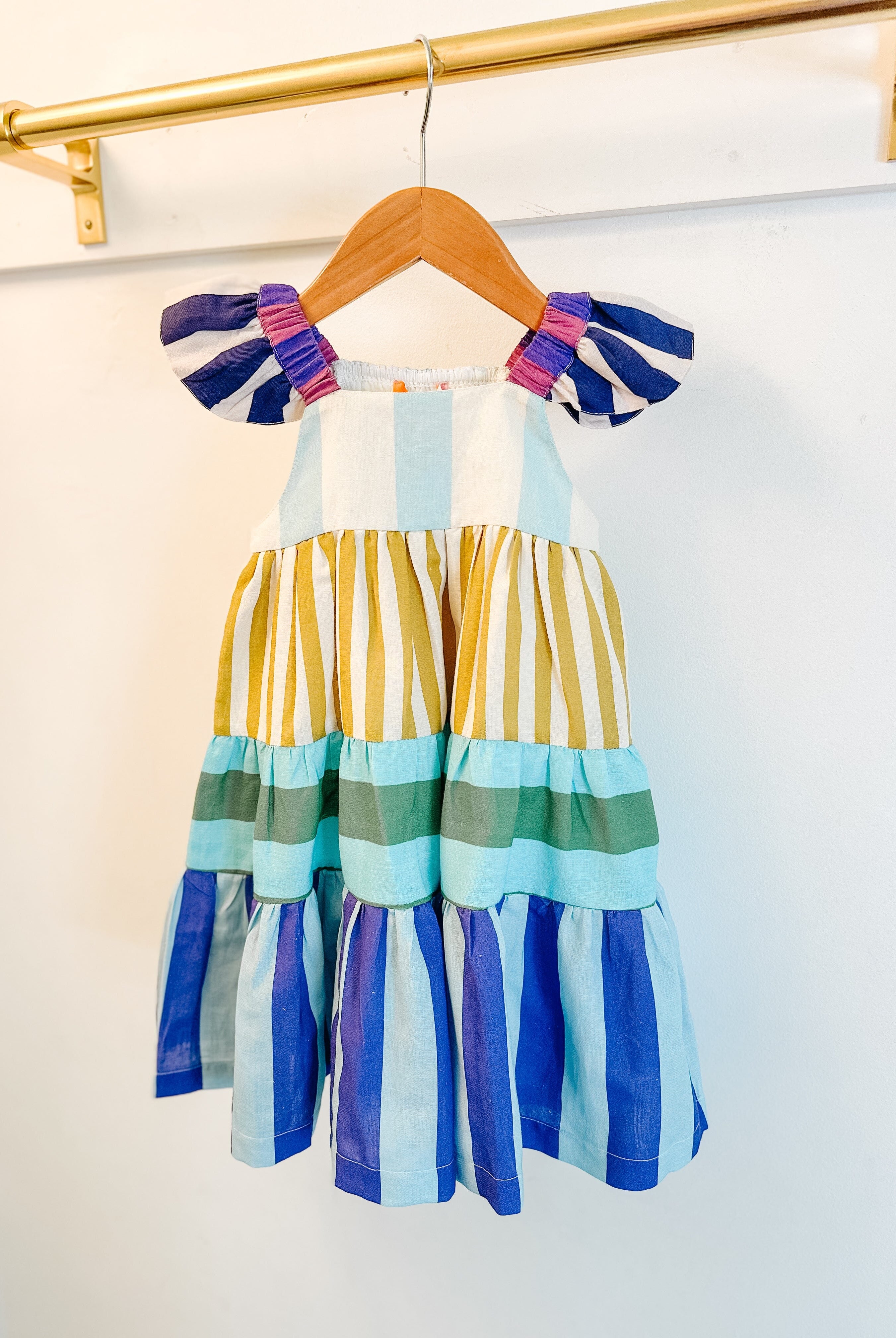 Girls Anna Dress-Briton Court