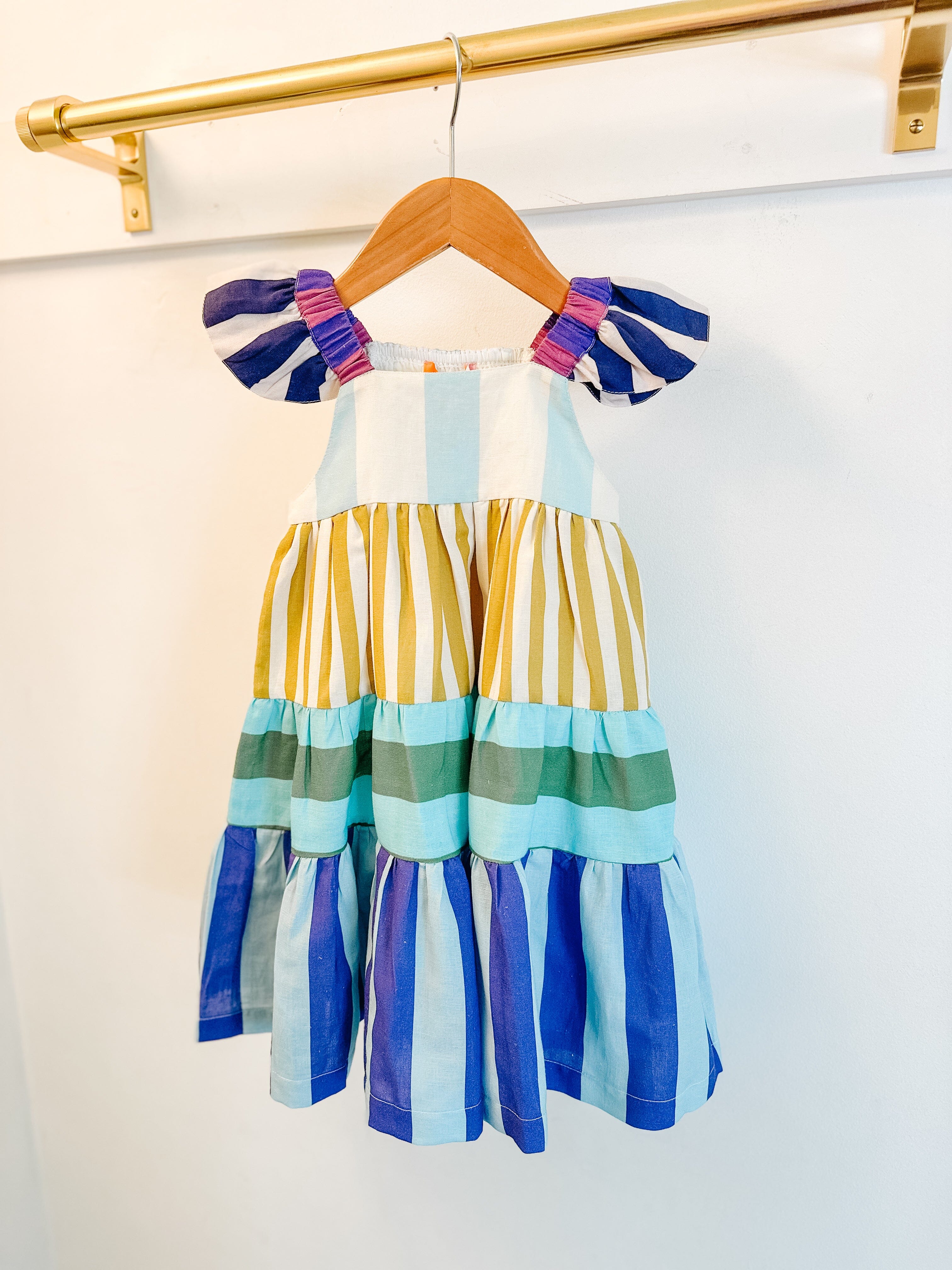 Girls Anna Dress-Briton Court