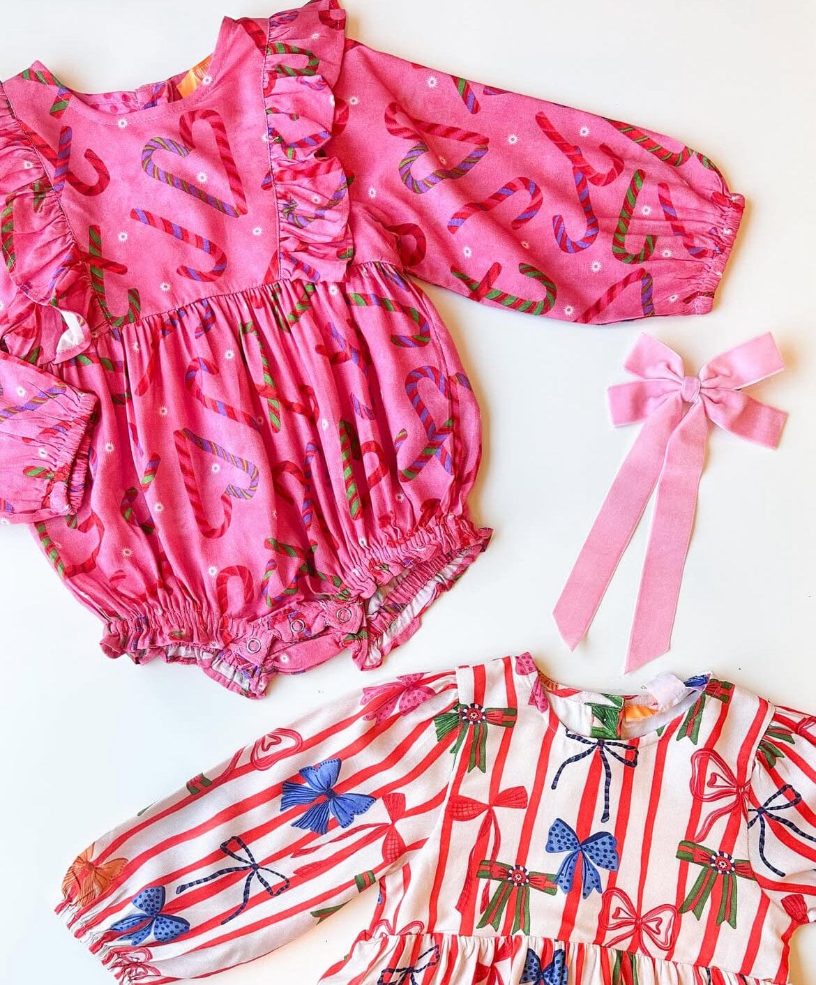 Longlseeve Kelly Candy Cane Bubble-Briton Court