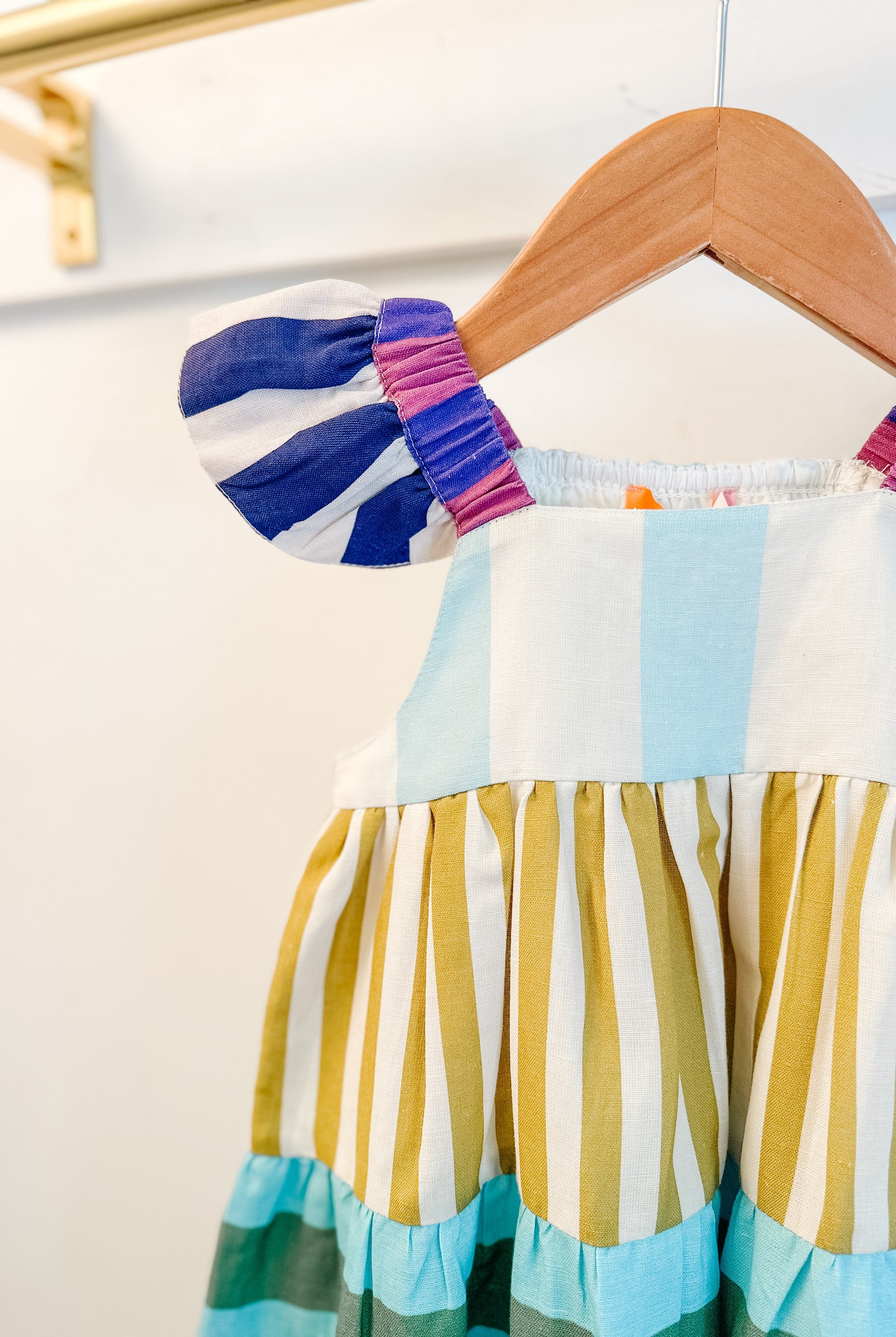 Girls Anna Dress-Briton Court