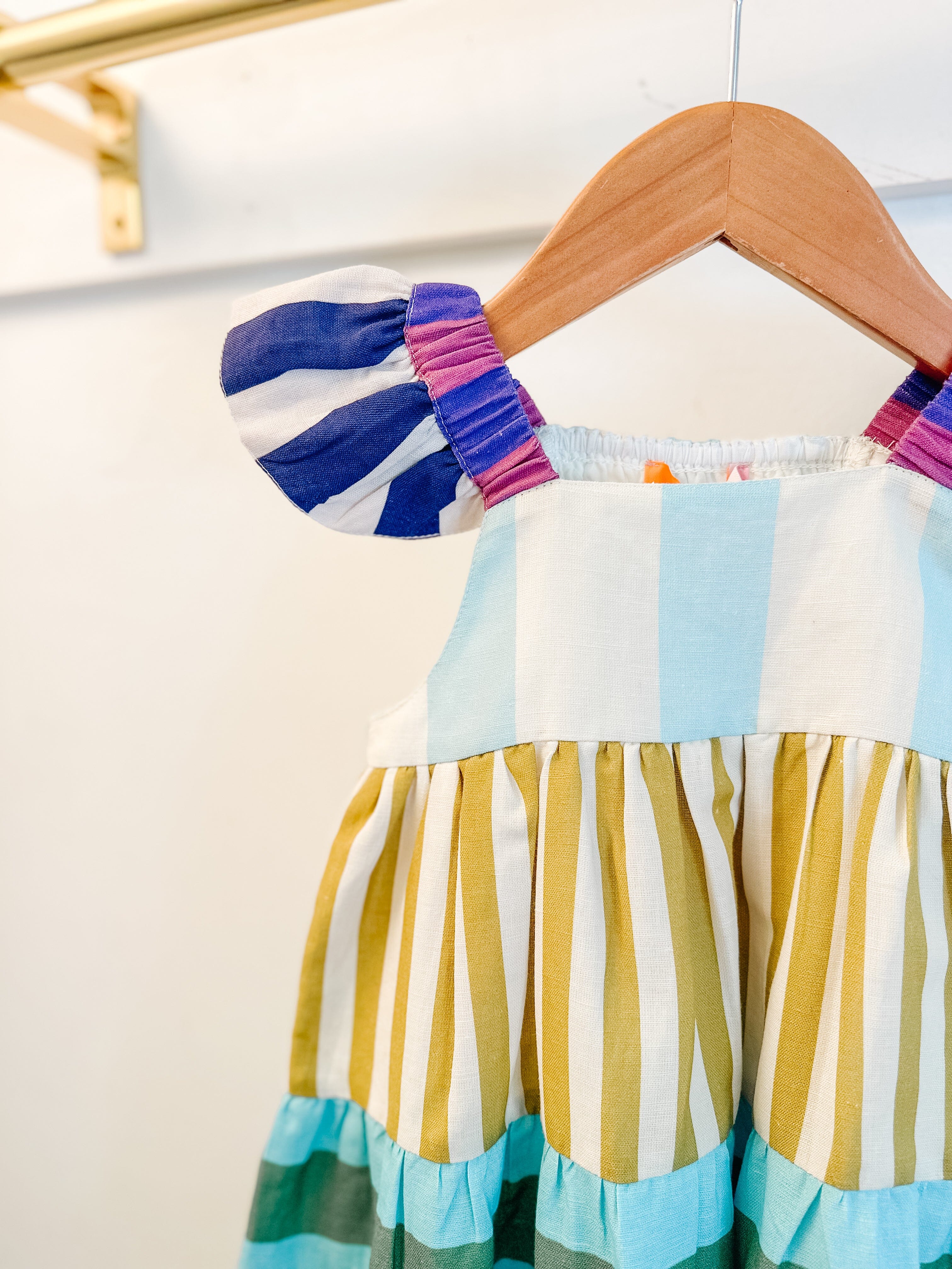 Girls Anna Dress-Briton Court