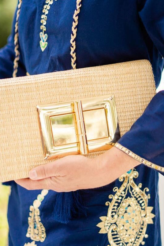 Lillian Clutch - Straw-Briton Court