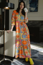 Lydia Long Sleeve Maxi Dress-Briton Court