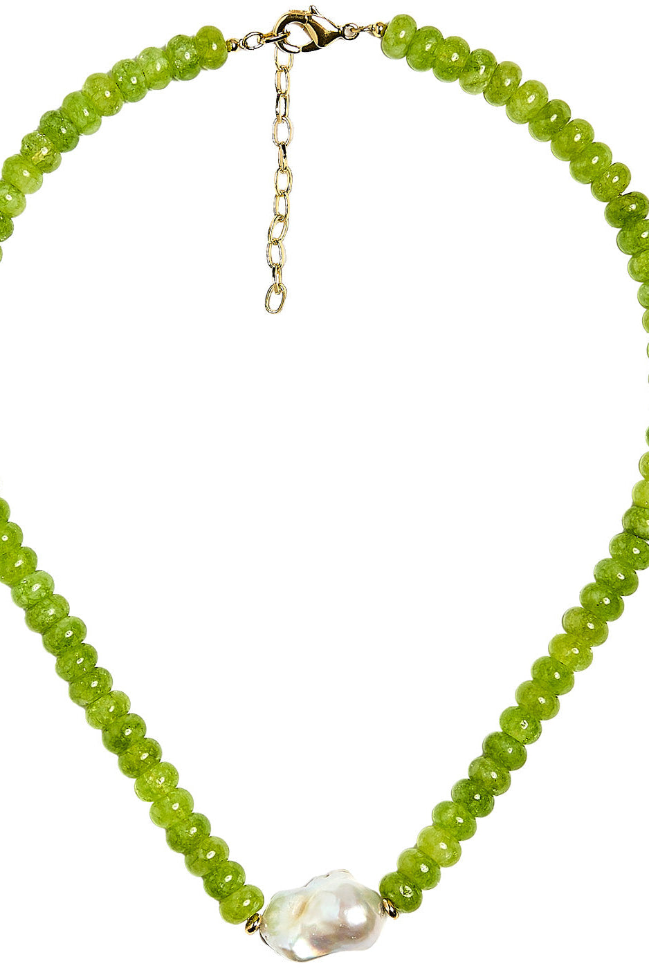 Susie- Quartz Beaded Necklace with freshwater Pearl-Briton Court