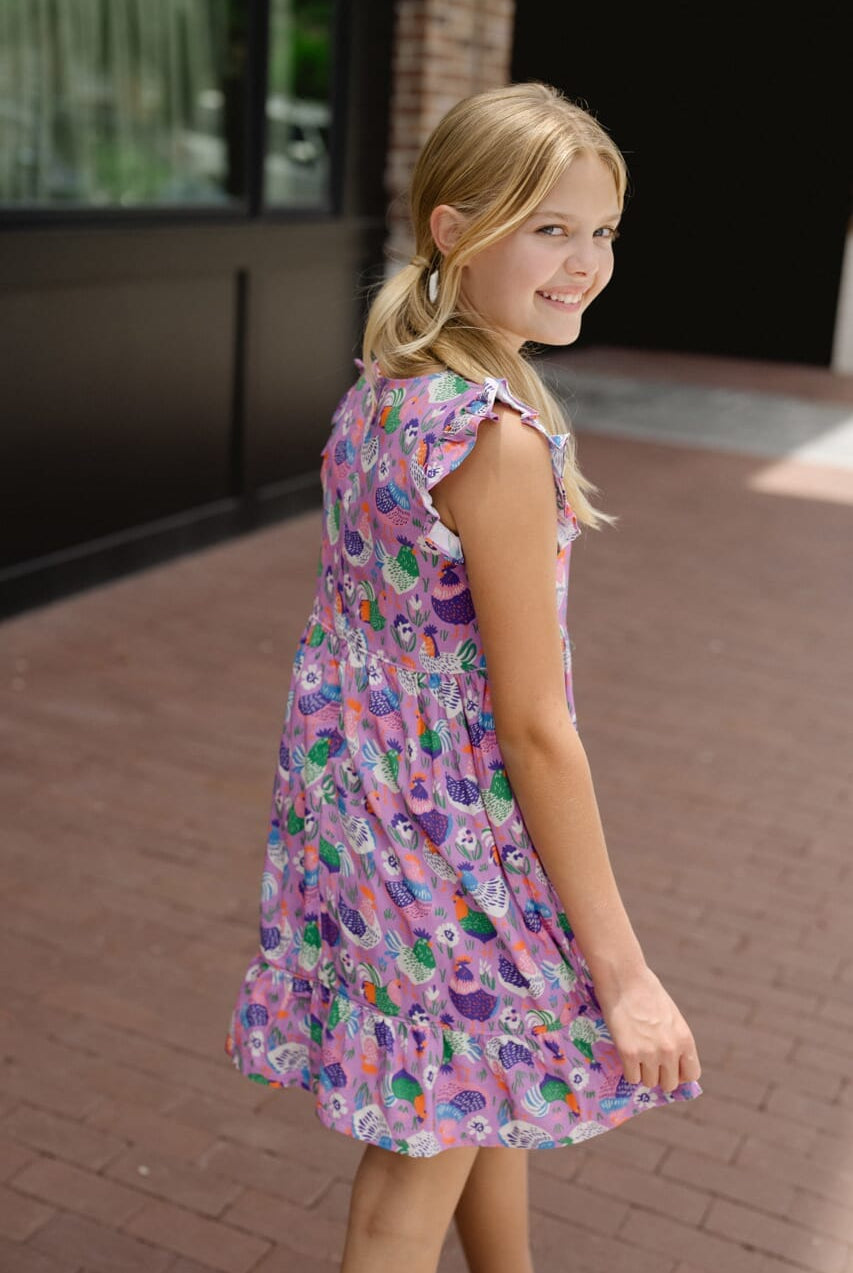 Girls Sophia Dress-Briton Court