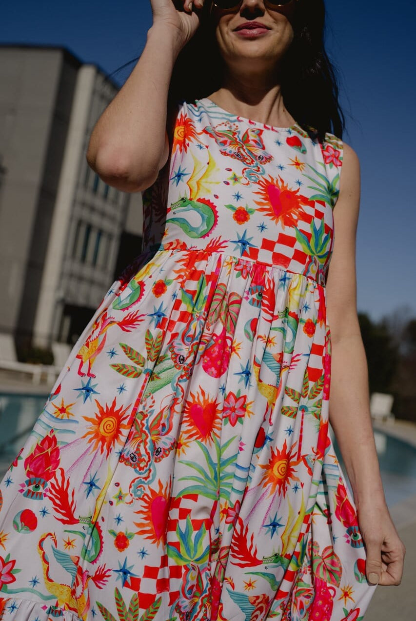Stephe Maxi Dress-Briton Court