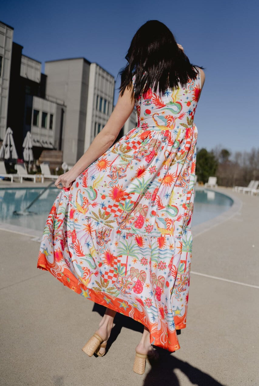 Stephe Maxi Dress-Briton Court
