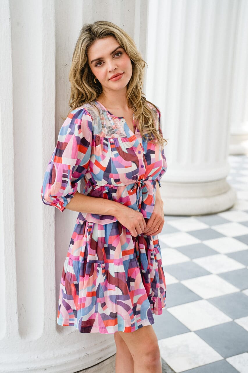 Evie Mini Dress-Briton Court