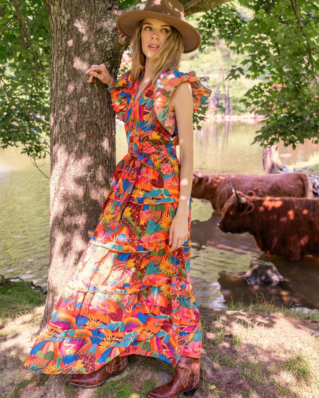 Delilah Maxi Dress-Briton Court