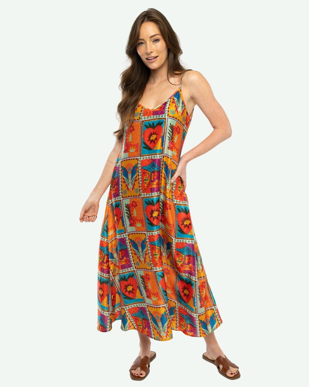 Camille Slip Dress-Briton Court